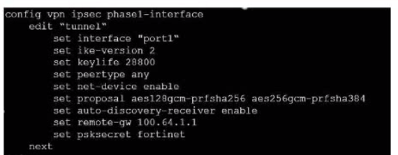 Fortinet NSE7_EFW-7.2 image Question 49 27001 09182024190732000000
