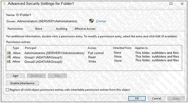 Microsoft AZ-800 image Question 75 88301 10022024015634000000