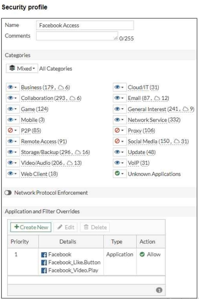 Fortinet FCP_FGT_AD-7.4 image Question 57 126276 11122024010310000000