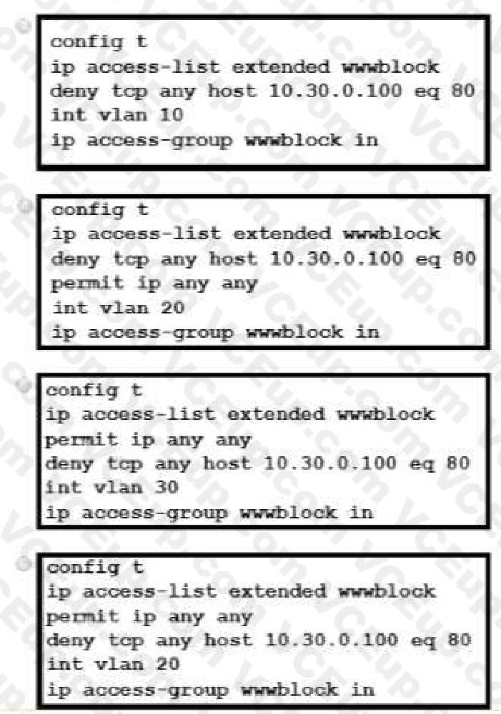 Cisco 200-301 image Question 225 109733 10072024004420000000