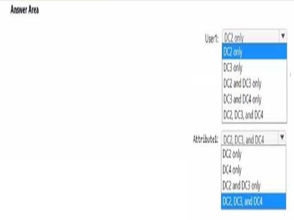 Microsoft AZ-800 image Question 116 88342 10022024015634000000