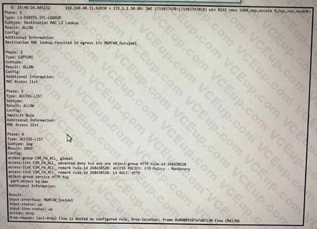 Cisco 300-710 image Question 108 113647 10072024010053000000