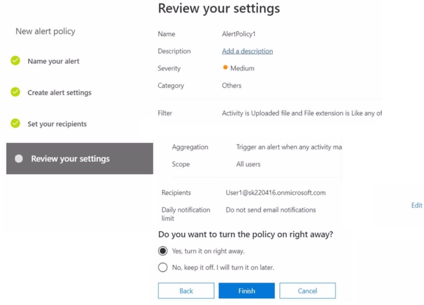 Microsoft SC-400 image Question 68 108543 10052024010923000000