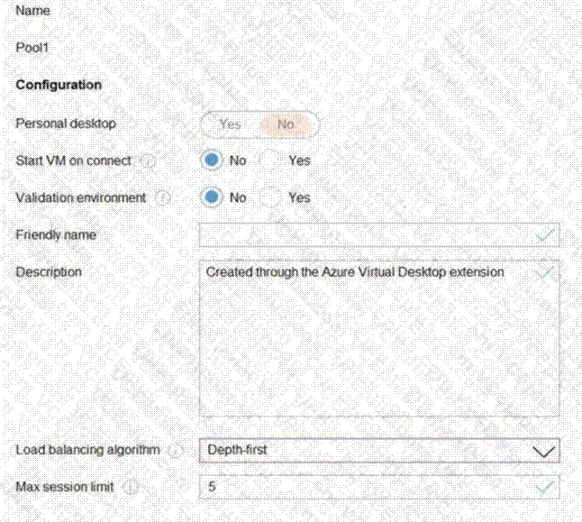 Microsoft AZ-140 image Question 31 90903 10022024021019000000