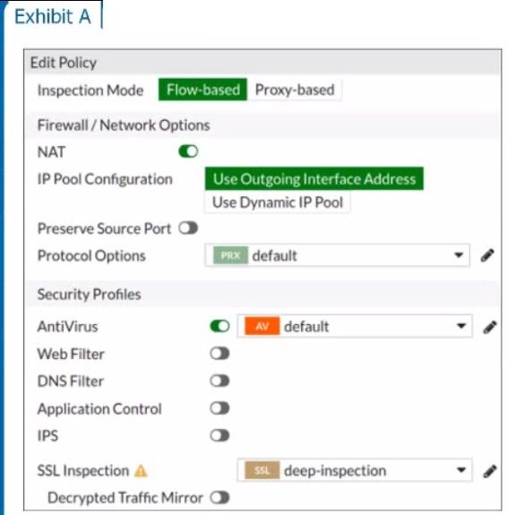 Fortinet NSE4_FGT-7.2 image Question 22 26095 09182024185939000000