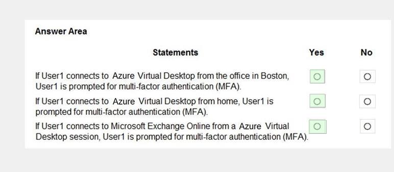 Microsoft AZ-140 image answer Question 25 90828 10022024021019000