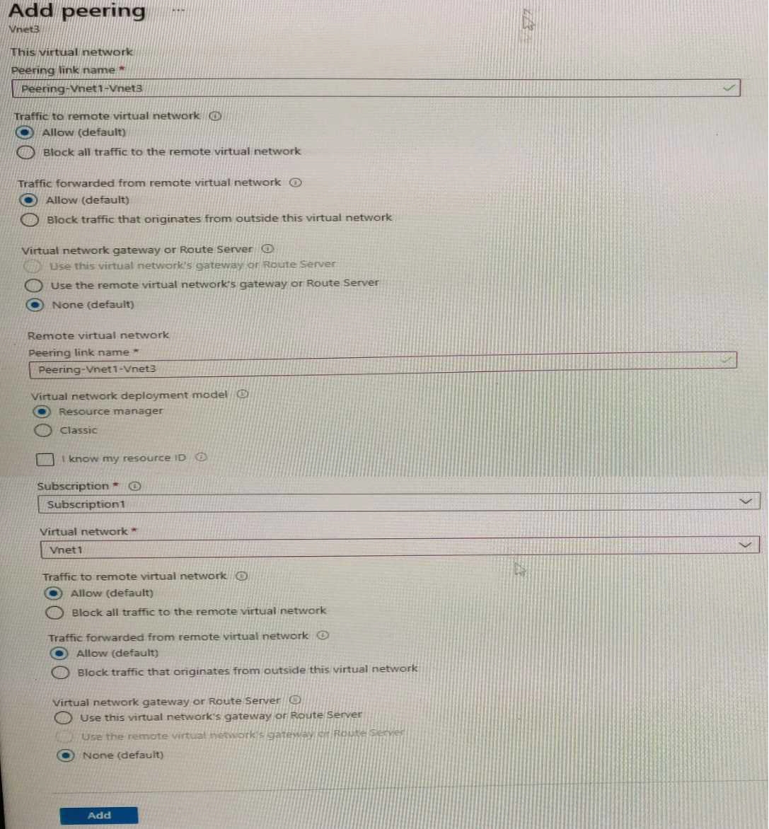 Microsoft AZ-700 image Question 99 87955 10022024015514000000
