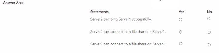 Microsoft AZ-801 image Question 27 120355 10152024125405000