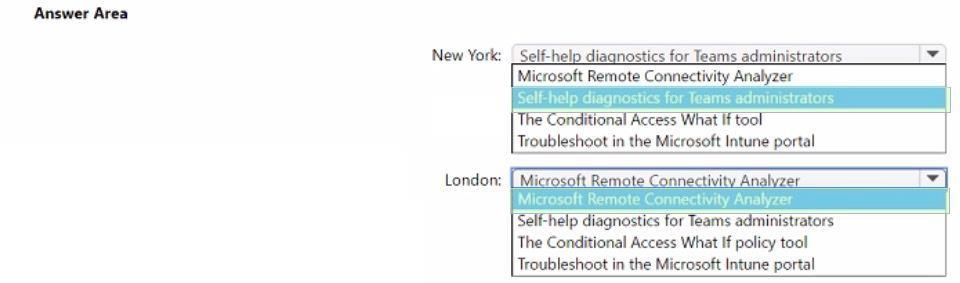 Microsoft MS-721 image answer Question 20 105067 10052024010610000