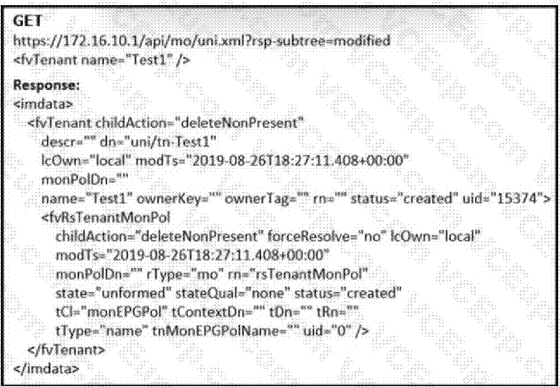 Cisco 300-615 image Question 124 113305 10072024010022000000
