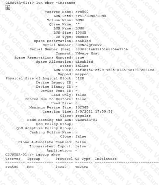 Network Appliance NS0-162 image Question 34 78794 09232024011601000000