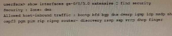 Juniper JN0-636 image Question 52 50939 09182024211303000000