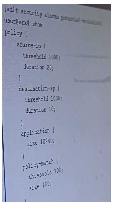 Juniper JN0-636 image Question 100 50987 09182024211303000000