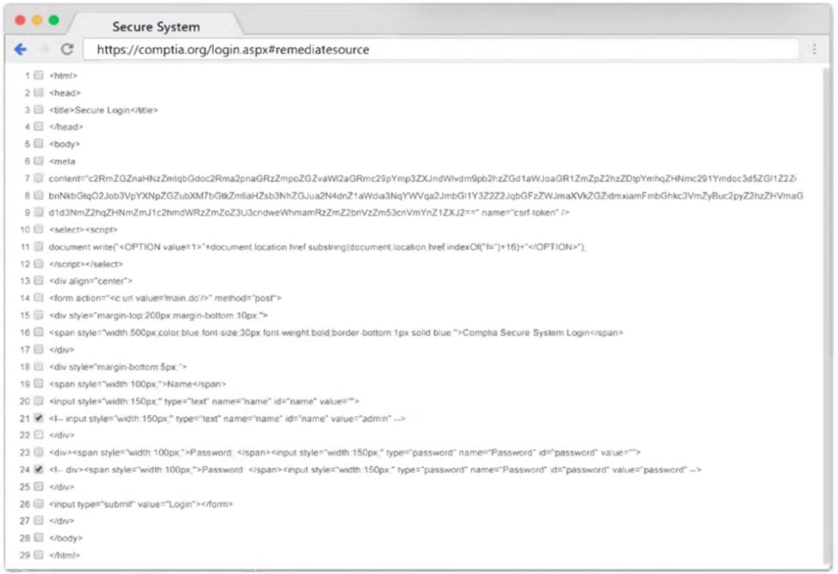 CompTIA PT0-003 image Question 111 97662 10022024175331000000