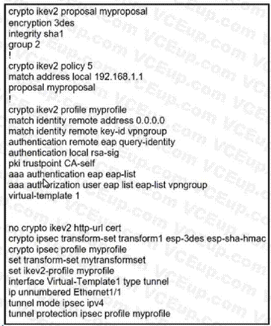 Cisco 300-730 image Question 142 114660 10102024232758000000
