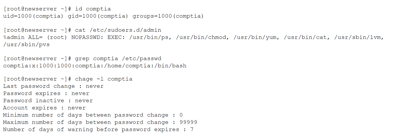 CompTIA XK0-005 image Question 221 99862 10022024175436000000