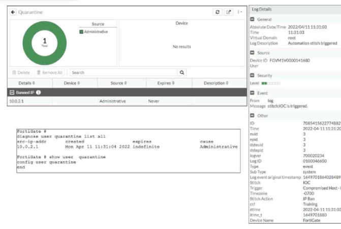 Fortinet NSE7_LED-7.0 image Question 5 6388053698897779822213