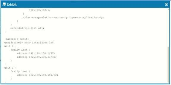 Juniper JN0-682 image Question 47 51207 09182024211347000000