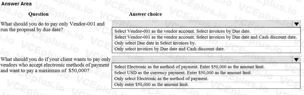 Microsoft MB-310 image Question 21 101662 10052024010004000
