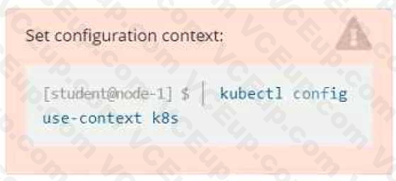 Linux Foundation CKAD image Question 13 51459 09182024212430000000