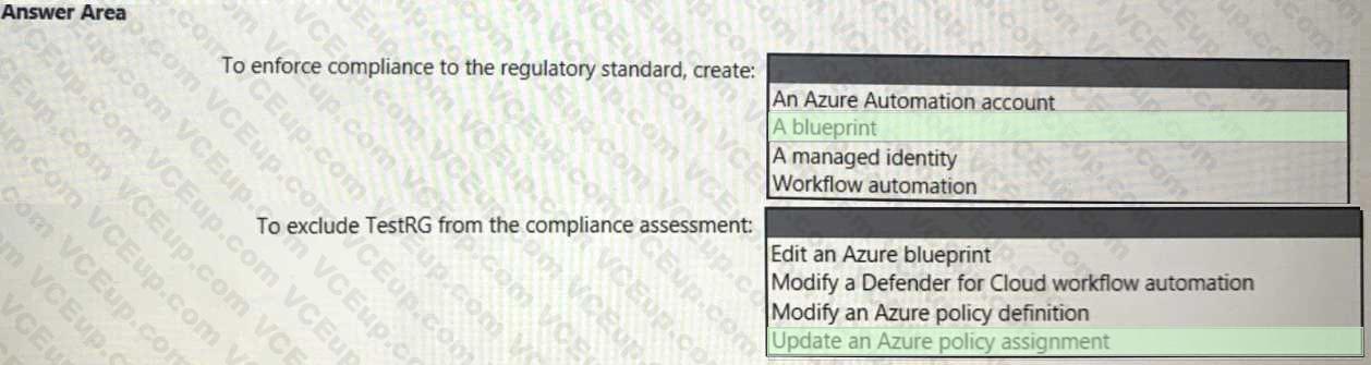 Microsoft SC-100 image answer Question 10 107602 10052024010833000