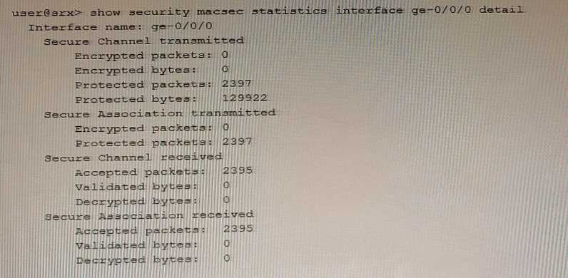 Juniper JN0-636 image Question 60 50947 09182024211303000000