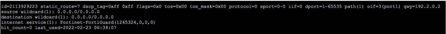 Fortinet FCSS_NST_SE-7.4 image Question 15 120492 10162024014809000000