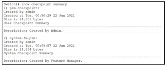 Cisco 350-601 image Question 415 117145 10102024233033000000