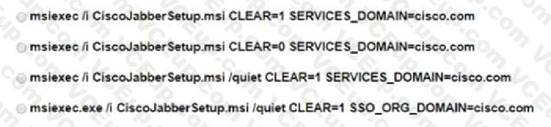 Cisco 300-810 image Question 157 114850 10102024232813000000