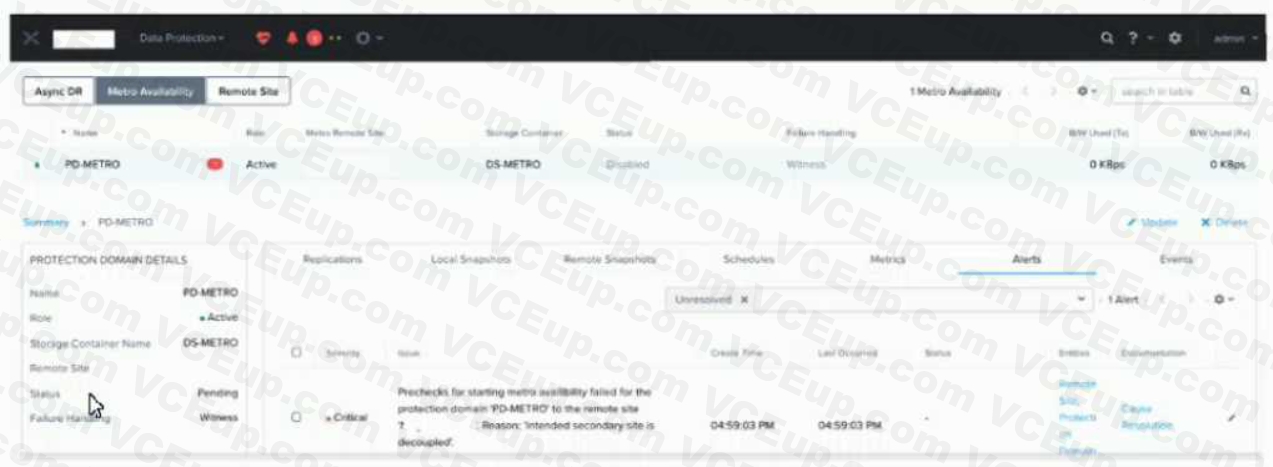 Nutanix NCM-MCI image Question 75 81087 09232024012917000000