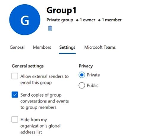 Microsoft MS-102 image Question 239 104175 10052024010458000000