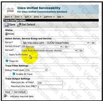 Cisco 300-810 image Question 133 114826 10102024232813000000