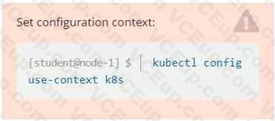 Linux Foundation CKAD image Question 14 51460 09182024212430000000