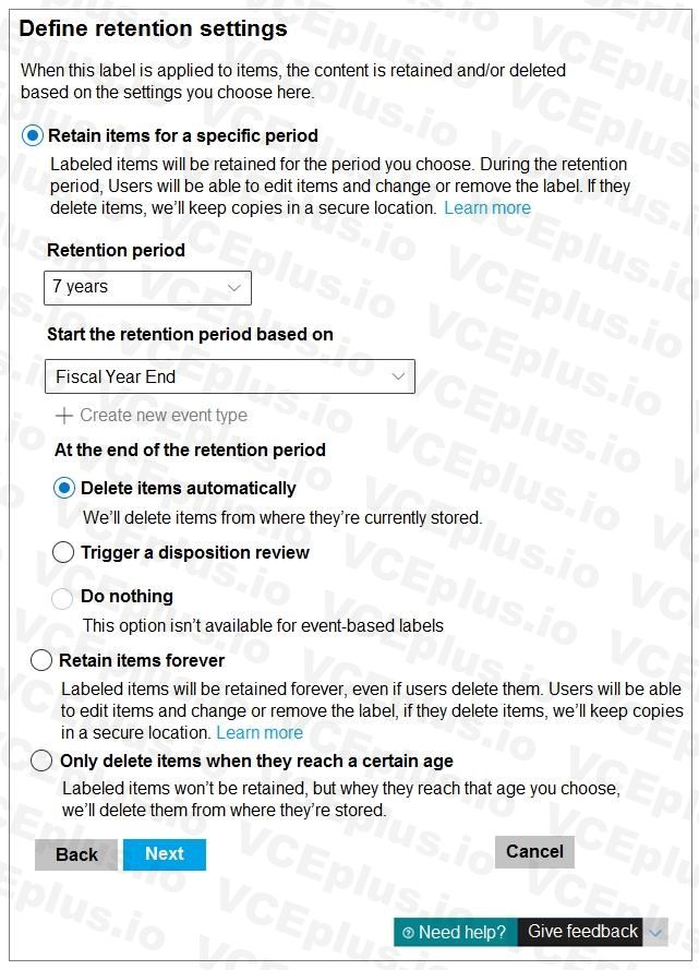 Microsoft SC-400 image Question 31 108385 10052024010922000000