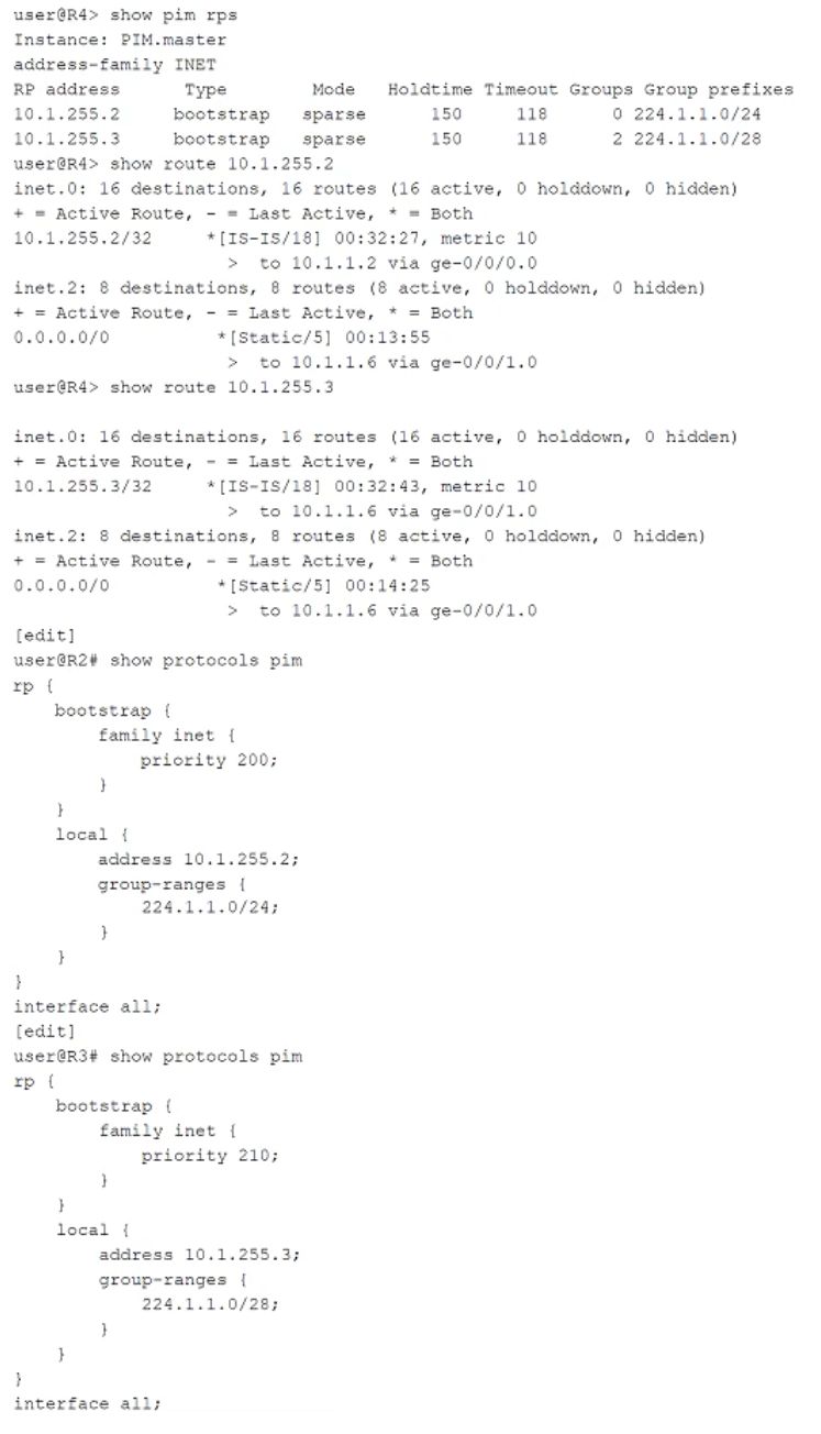 Juniper JN0-664 image Question 39 51106 09182024211332000000