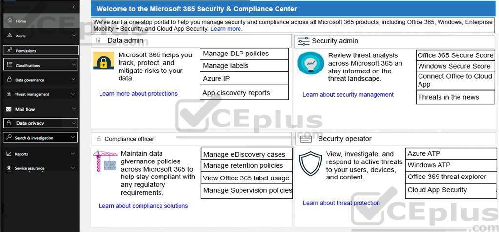 Microsoft MS-900 image Question 60 105381 10052024010627000