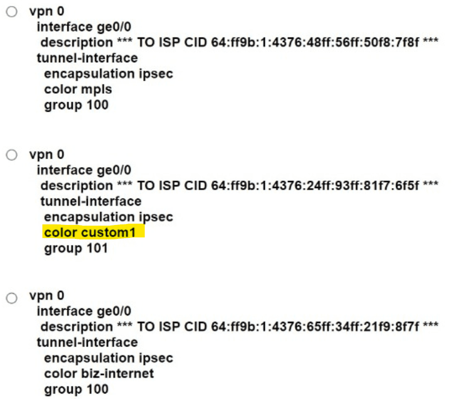 Cisco 300-415 image Question 5 63882419418857487326617