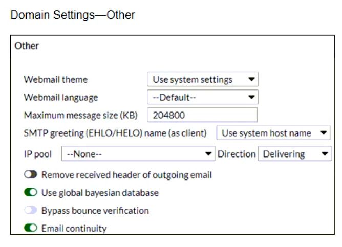 Fortinet NSE6_FML-7.2 image Question 17 26715 09182024190526000000