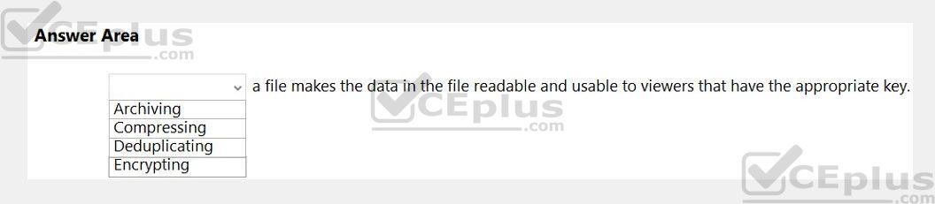 Microsoft SC-900 image Question 9 108656 10052024010936000