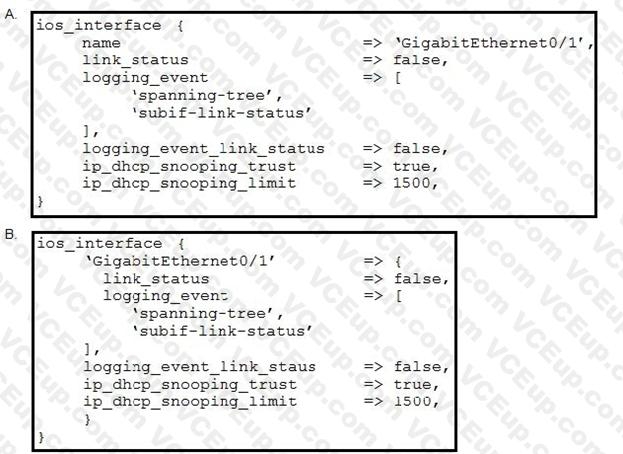 Cisco 350-901 image Question 171 118483 10102024233131000000