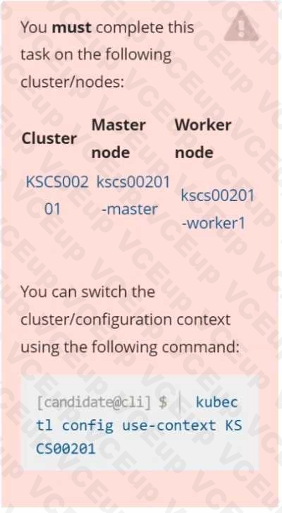 Linux Foundation CKS image Question 40 51518 09182024213140000000