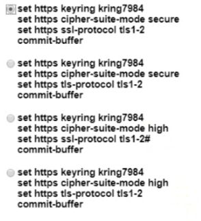 Cisco 350-601 image Question 34 116764 10102024233033000000