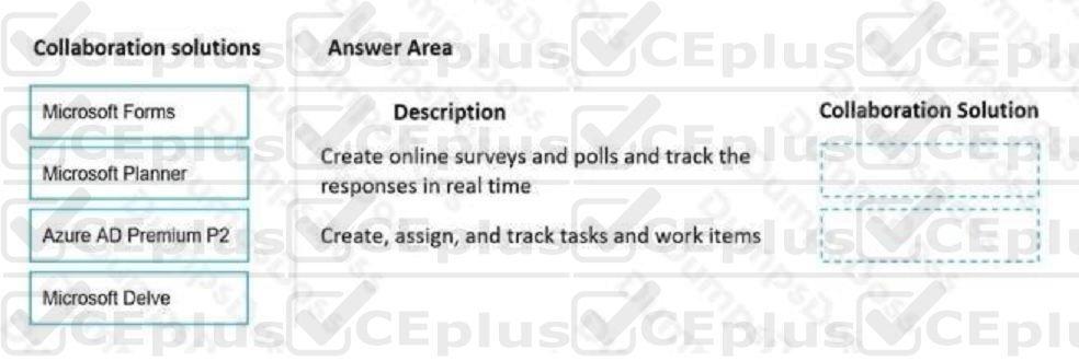 Microsoft MS-900 image Question 52 105490 10052024010627000