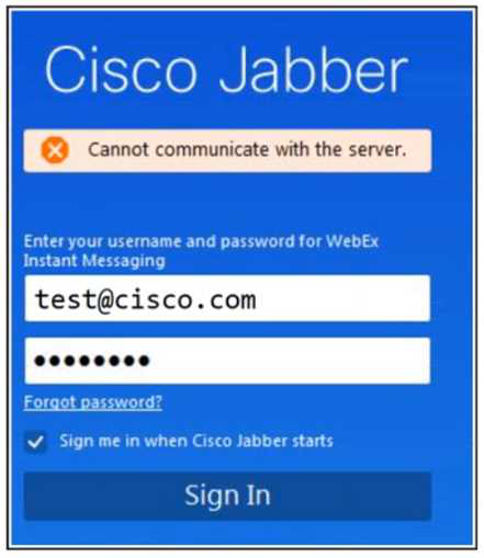 Cisco 300-810 image Question 166 114859 10102024232813000000