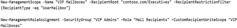 Microsoft MS-203 image Question 6 104494 10052024010522000000