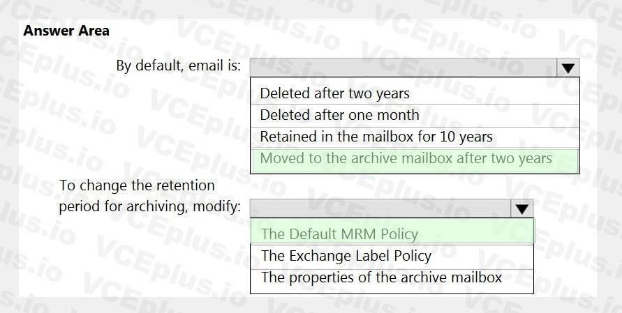 Microsoft SC-400 image answer Question 58 108458 10052024010922000
