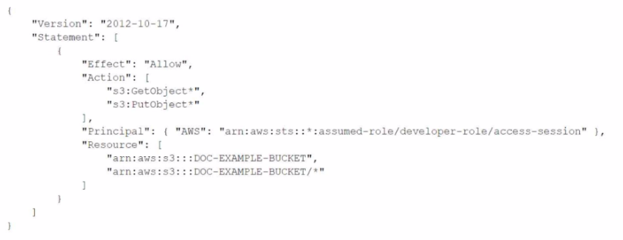Amazon DOP-C02 image Question 227 3733 09162024005608000000
