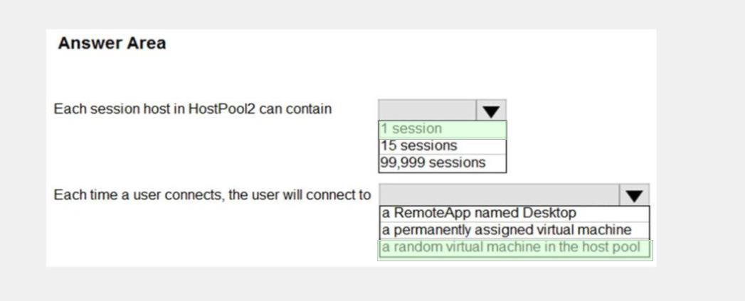 Microsoft AZ-140 image answer Question 16 90813 10022024021019000