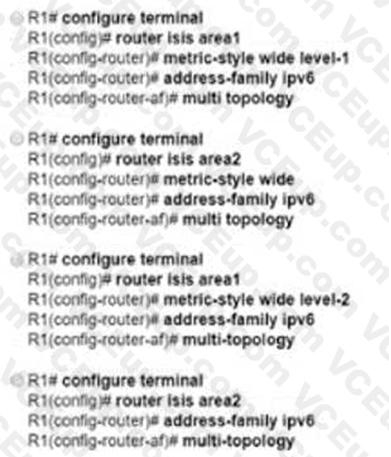 Cisco 350-501 image Question 259 116541 10102024233012000000