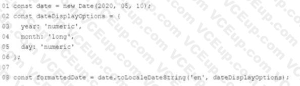 Salesforce Certified JavaScript Developer I image Question 157 63828 09232024002545000000
